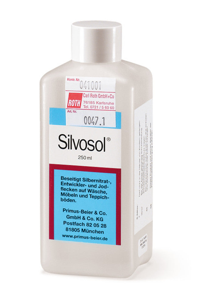 Silvosol (R) stain remover