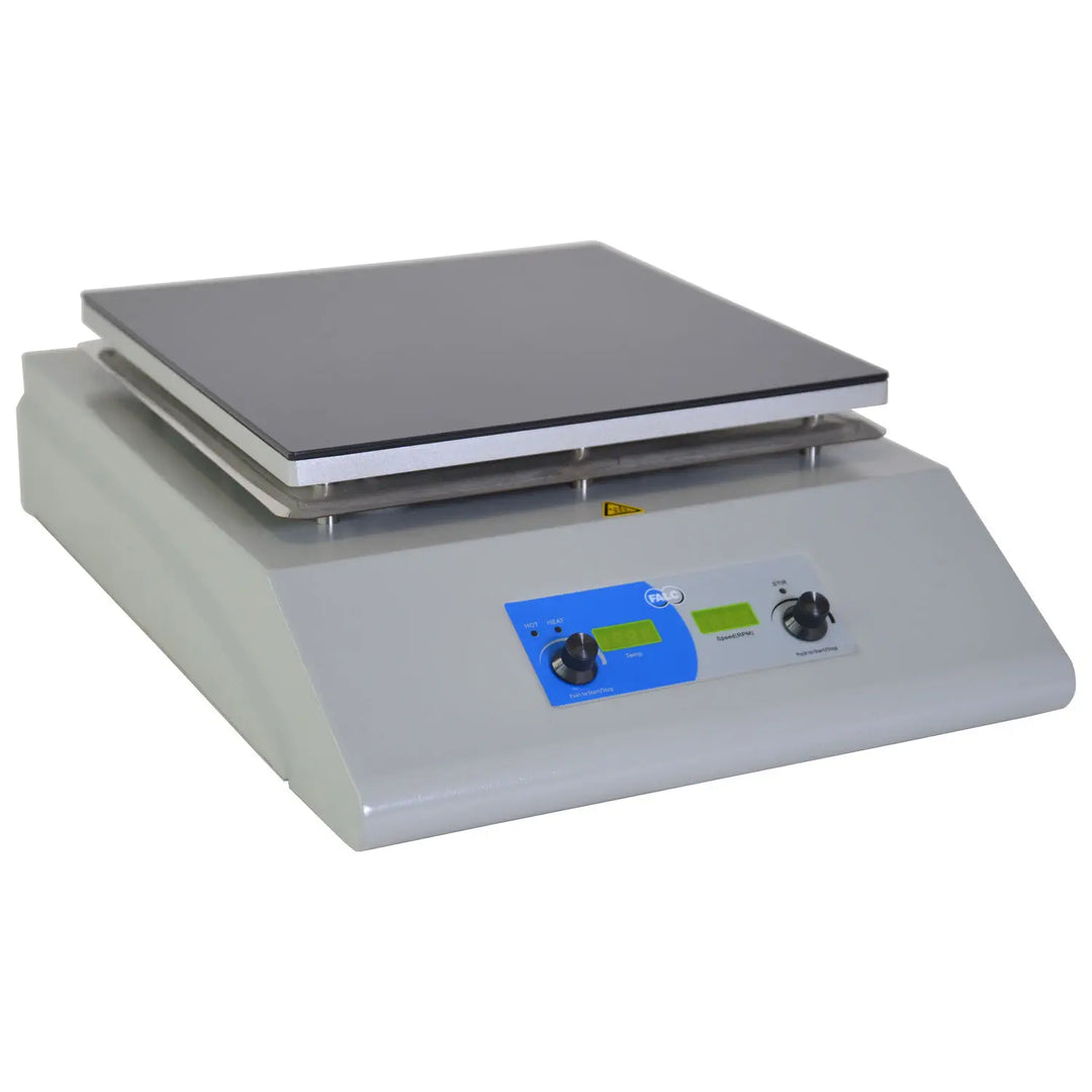 Digital hotplate/stirrer with ceramic glass plate Model F91T
