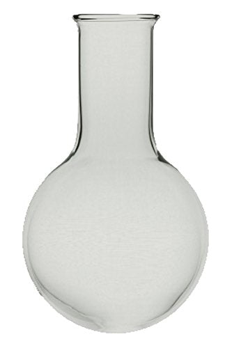 Glass round bottom flask with narrow neck (SIMAX®)