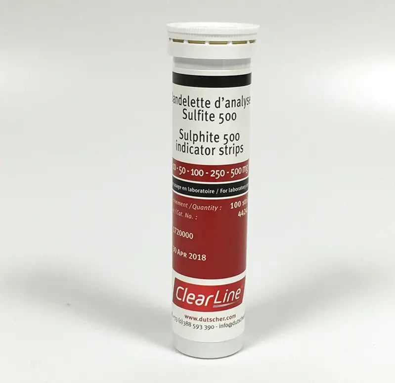 Indicator test strips, Peroxide 0-100 range