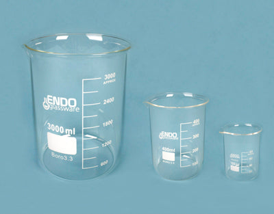Endo Glassware beaker low form
