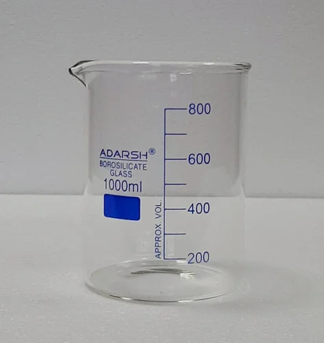Glass low form beaker 100ml