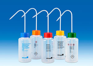 VITsafe safety wash bottles, wide-mouth