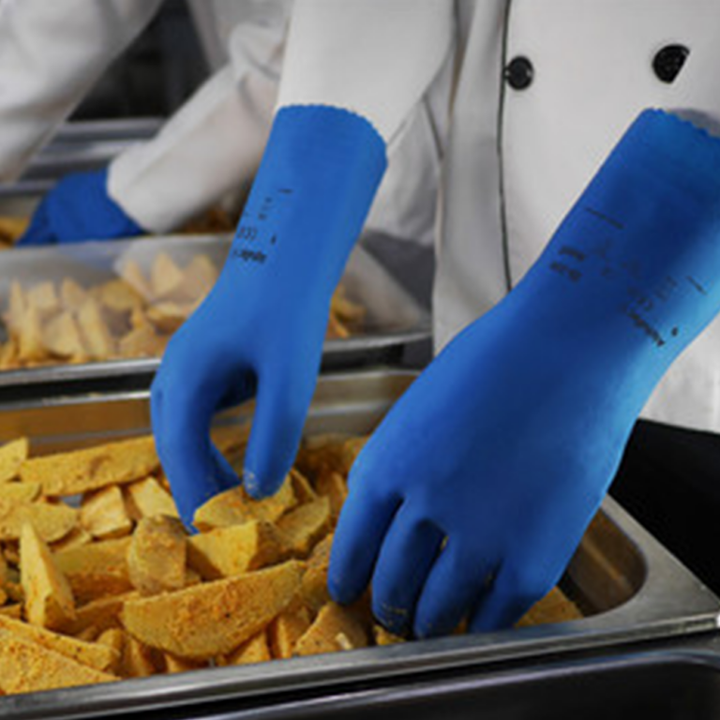 AlphaTec 88-350 Latex Chemical Glove