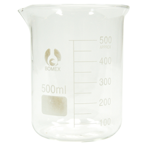 Glass Beaker Low Form (Bomex)