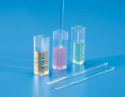 Spectrophotometer cuvettes for U.V. range