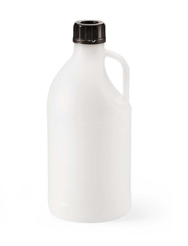 Narrow mouth bottle ROTILABO® with UN approval Volume: 2500 ml, round, with handles on the side