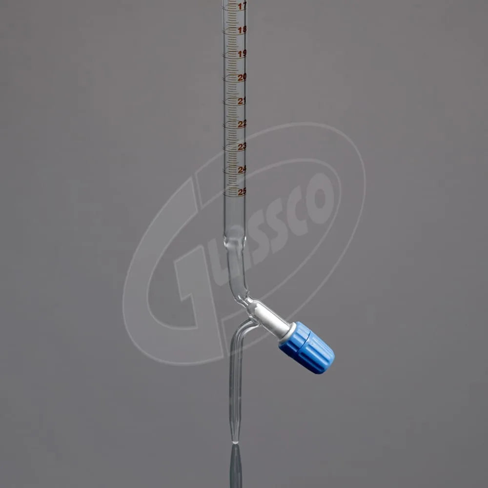 Burette, Class B, PTFE Needle Valve Stopcock