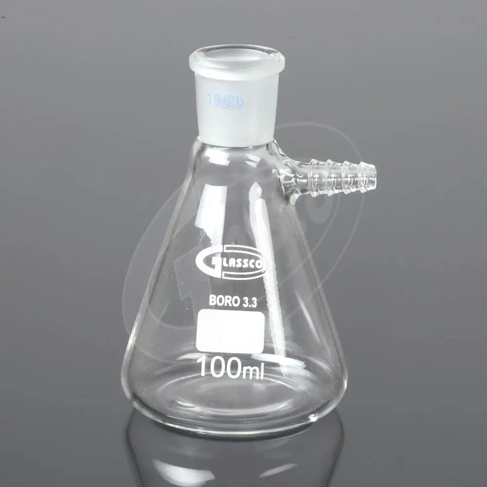 Buchner Flask with side arm and ground socket