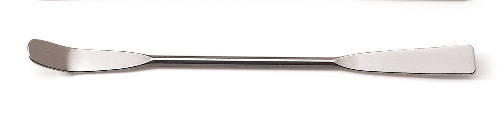 Double spatulas, Chattaway type, round spatula blade, curved