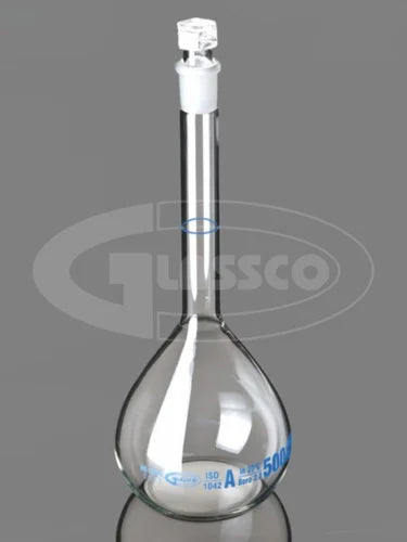 Volumetric Flask ISO Class A with hollow glass stopper