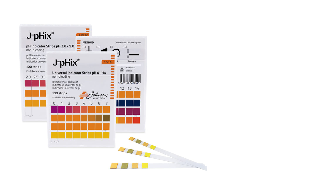 Indicator strips, non-bleeding